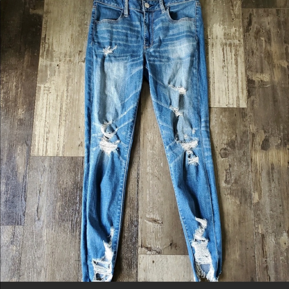 High Rise American Eagle Jeggings
